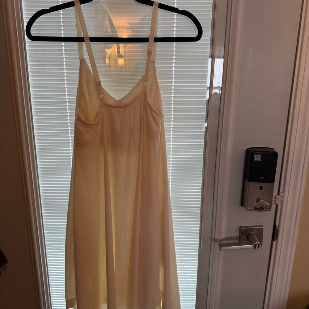 Soma Cream Long Sleeve Robe NWT+Soft Terry Cover Up NWOT in Coconut - Picture 4 of 9
